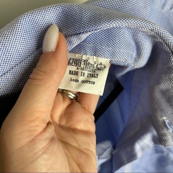 Ermenegildo Zegna Classic Dress Shirt Button Down - Picture 11 of 12